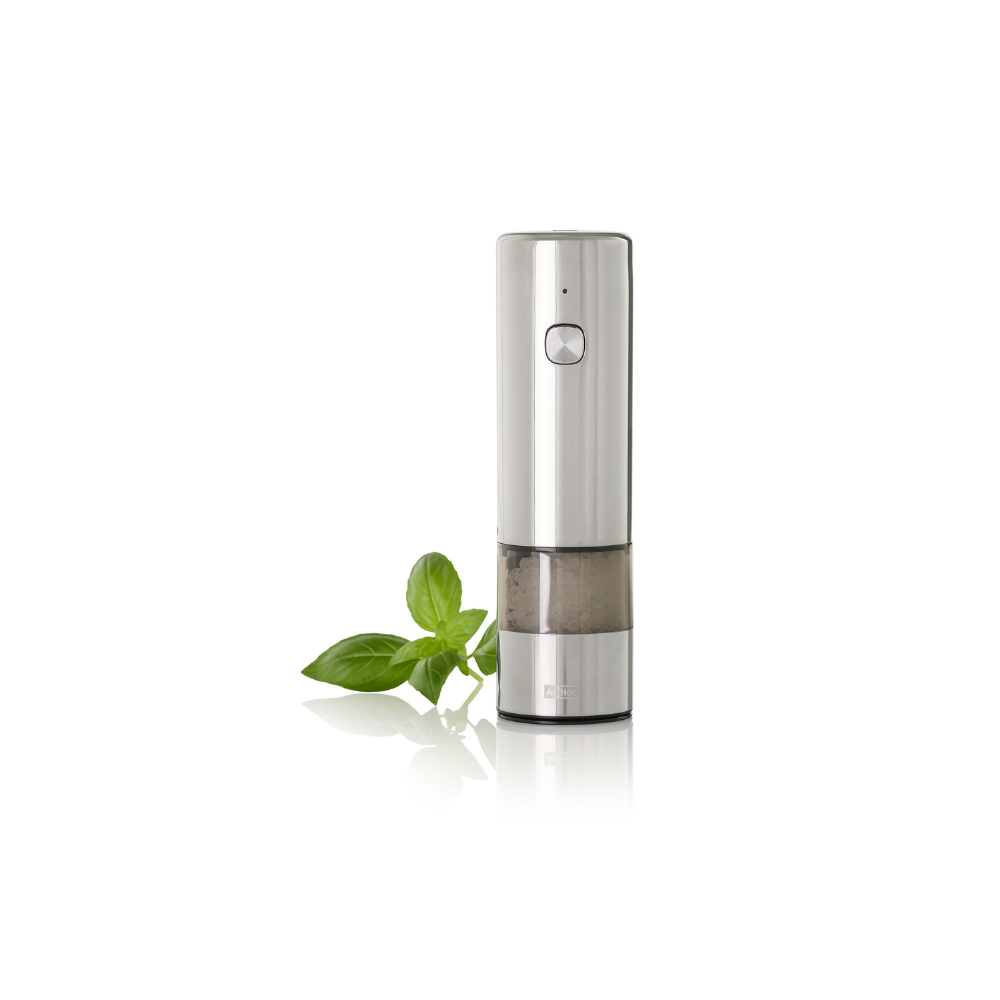 i.Mill rechargeable electric salt and pepper mill - polished stainless steel