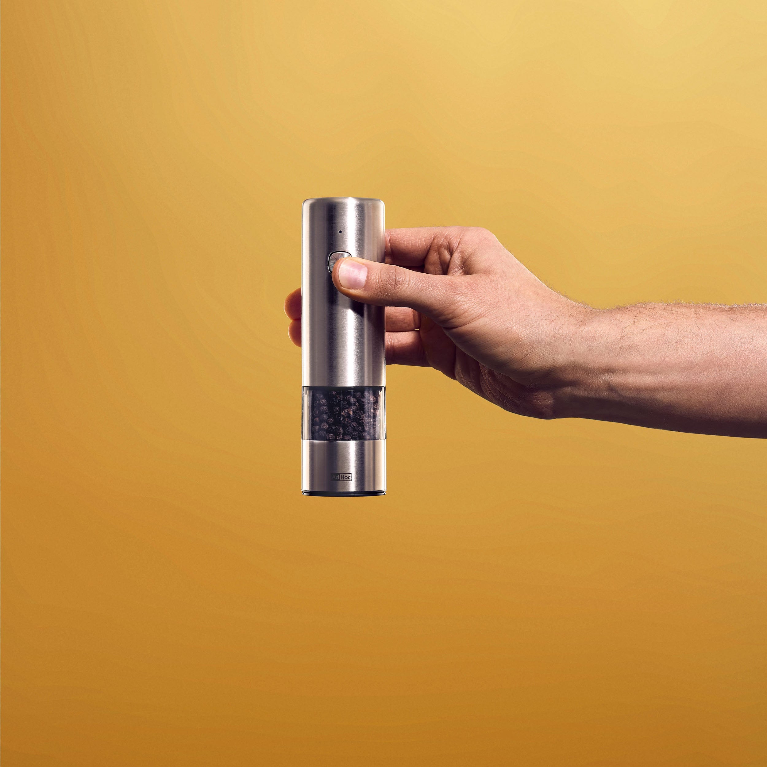 i.Mill rechargeable electric salt and pepper mill - Stainless Steel
