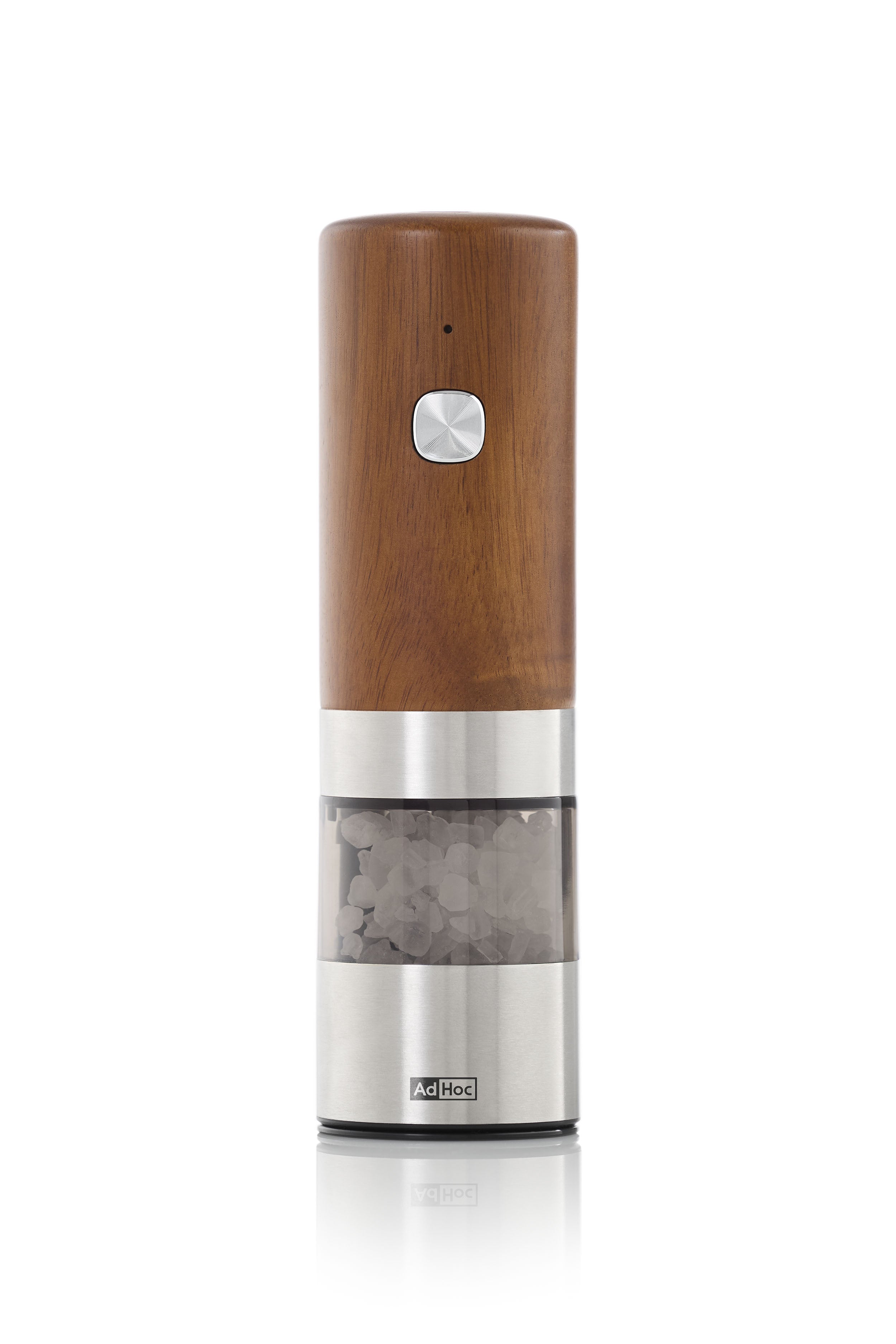i.Mill rechargeable electric salt and pepper mill - wood