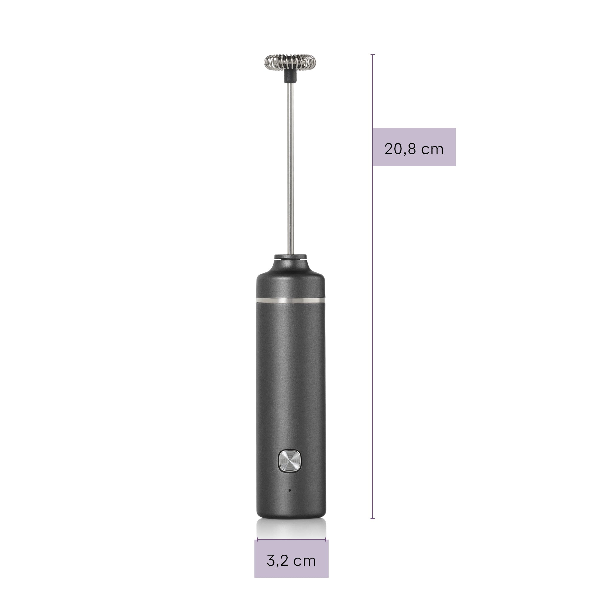 Moro rechargeable electric milk and sauce frother