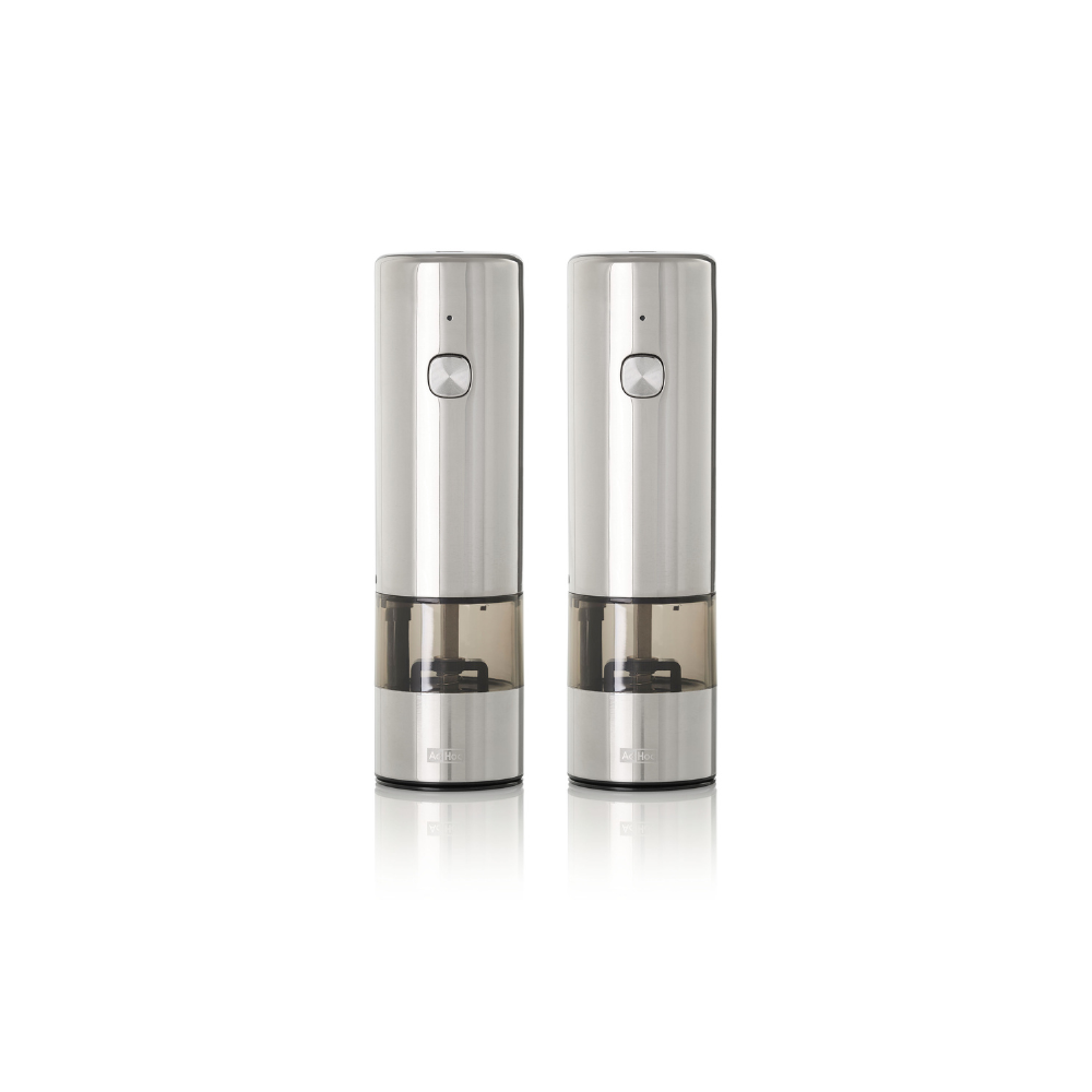 i.Mill rechargeable electric salt and pepper mill - polished stainless steel