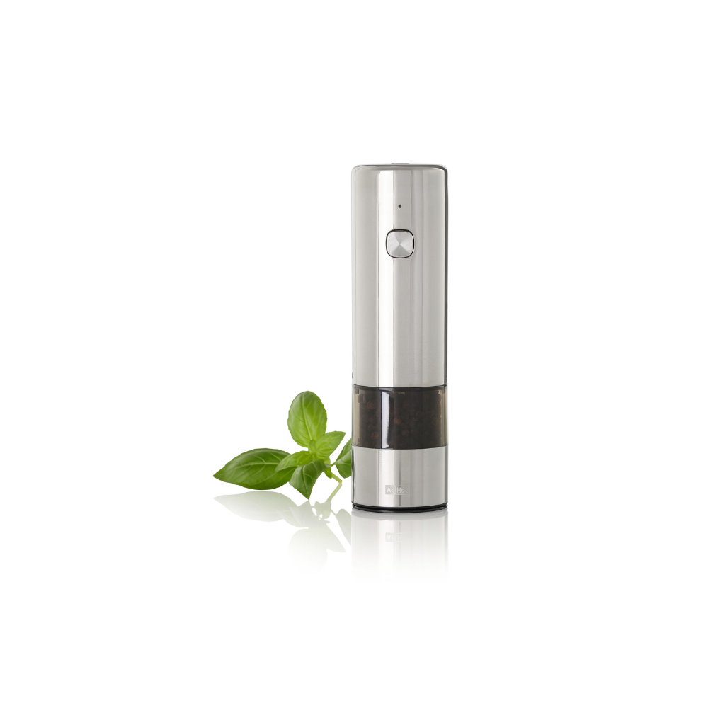 i.Mill rechargeable electric salt and pepper mill - polished stainless steel