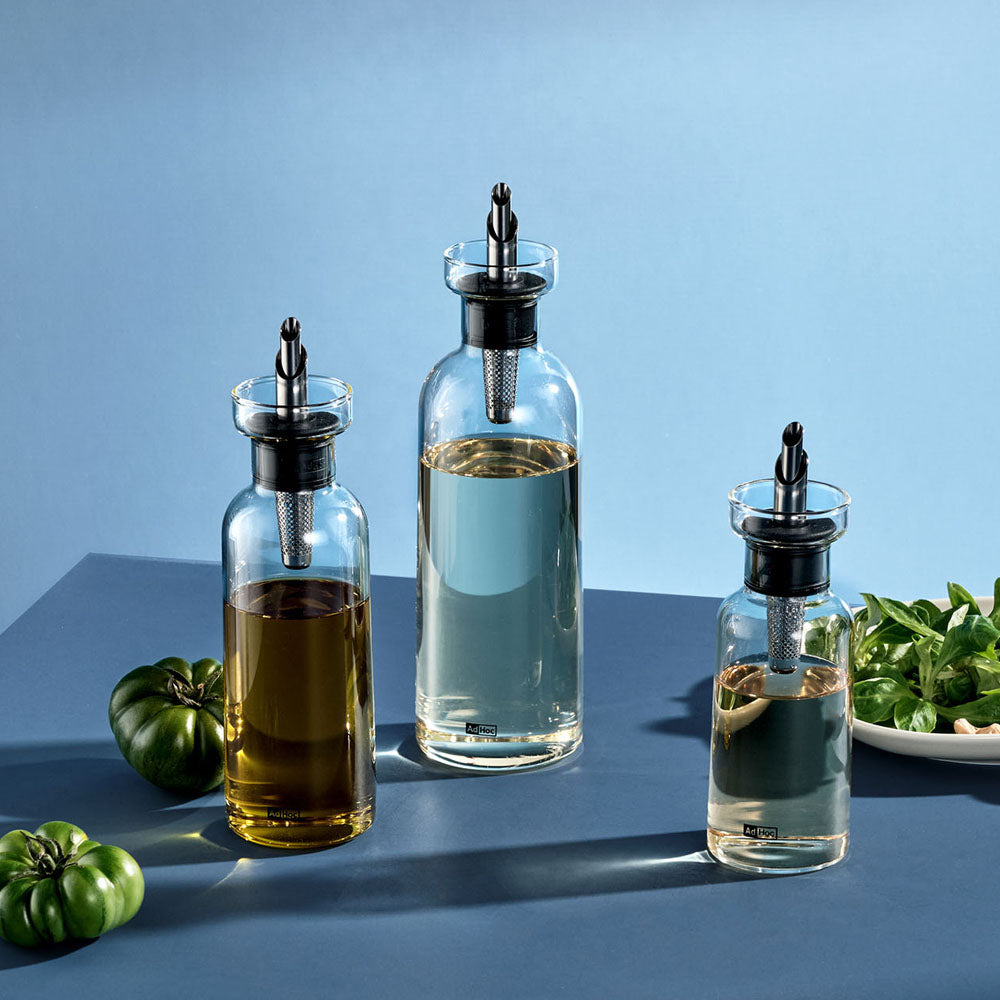 AromaPour oil / vinegar dispenser, clear glass