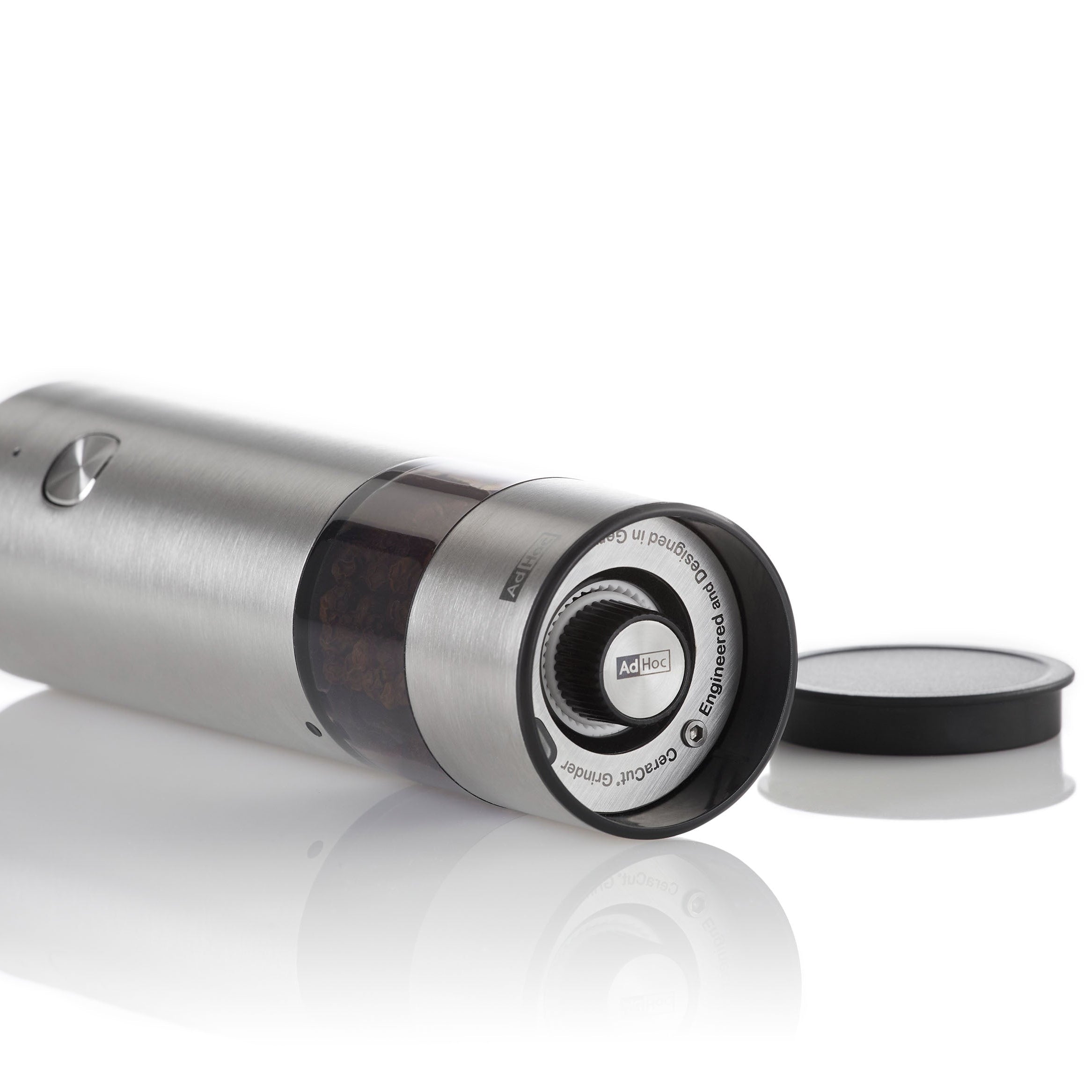 i.Mill rechargeable electric salt and pepper mill - Stainless Steel