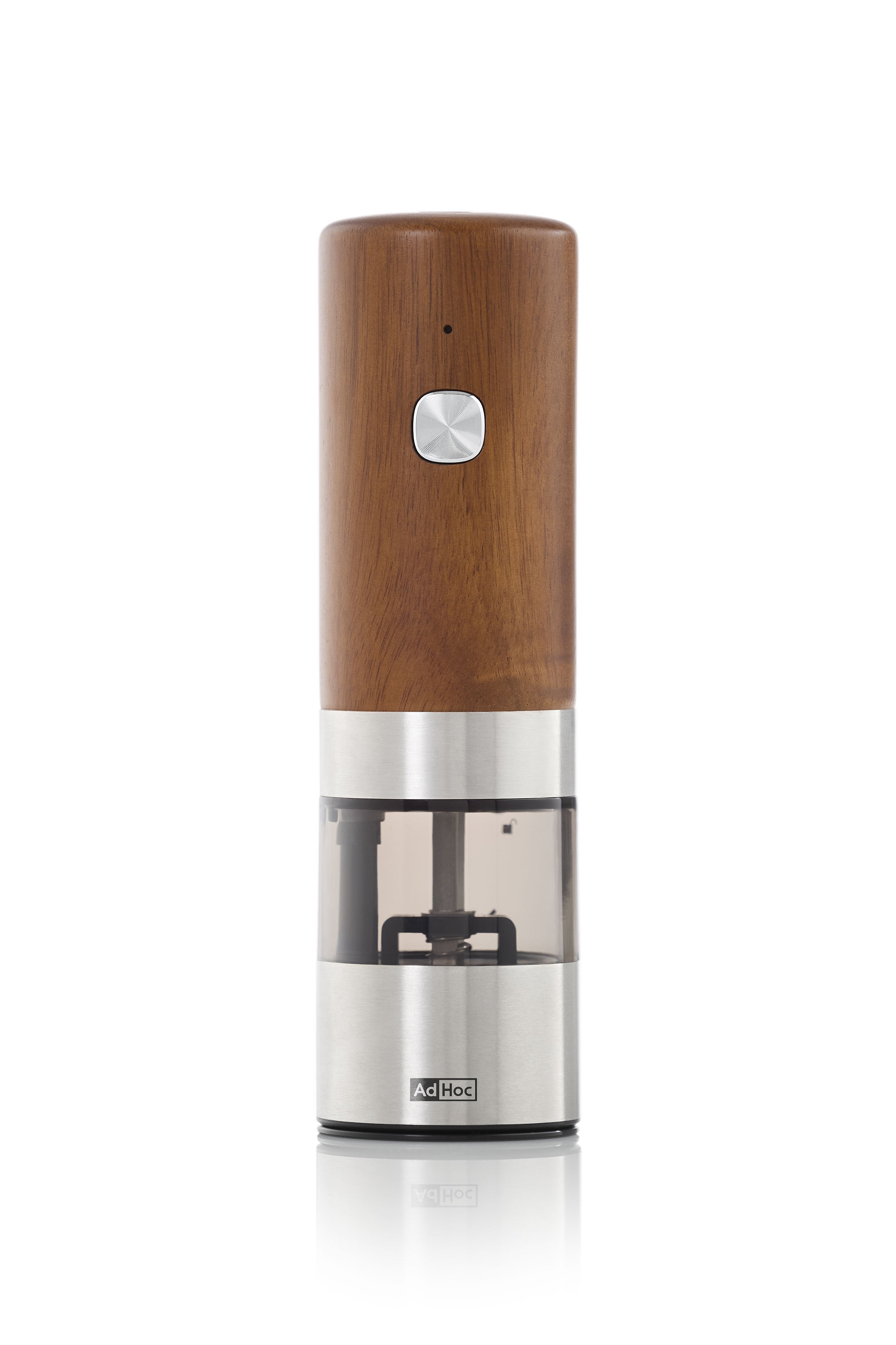 i.Mill rechargeable electric salt and pepper mill - wood