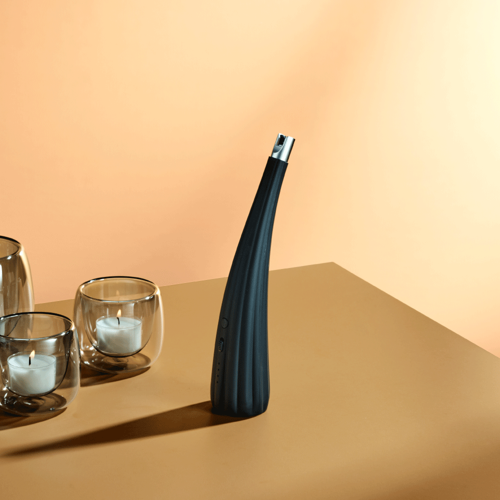 Arc electric arc table lighter, rechargeable