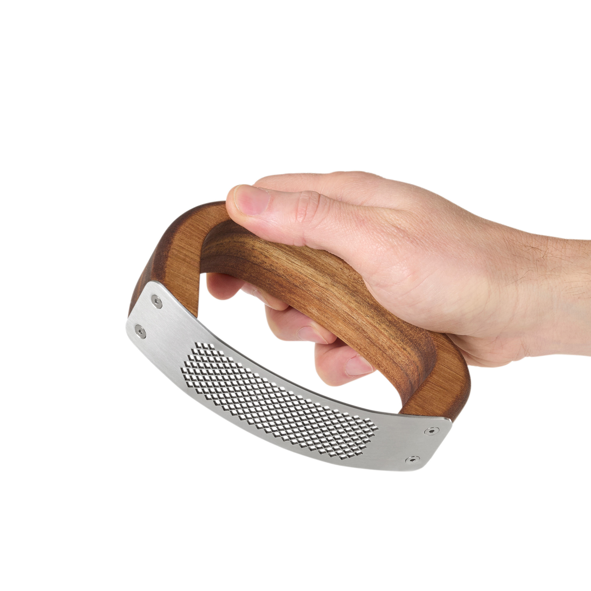 RoccaAlio garlic press with chopping board