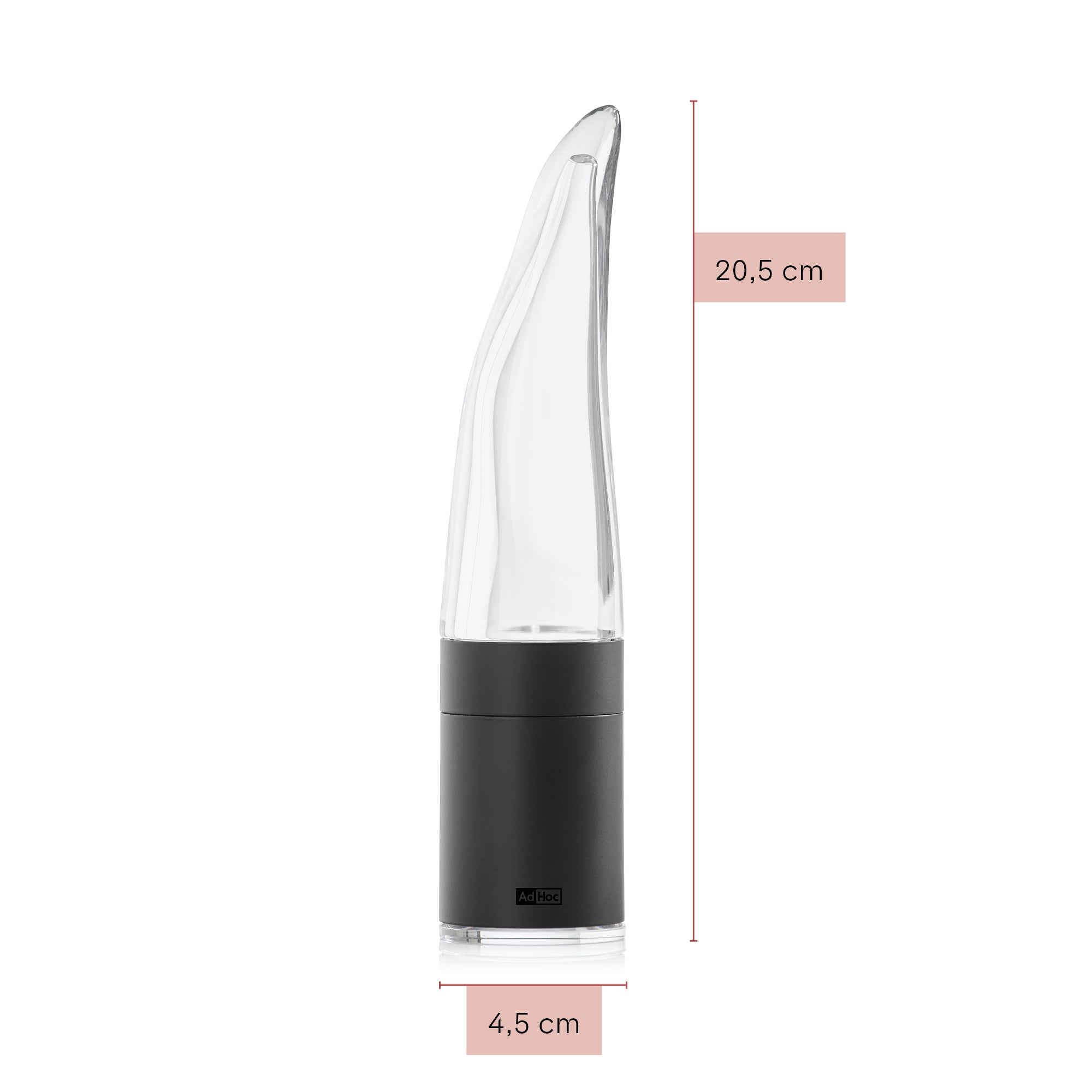 Pepe chilli cutter - black stainless steel