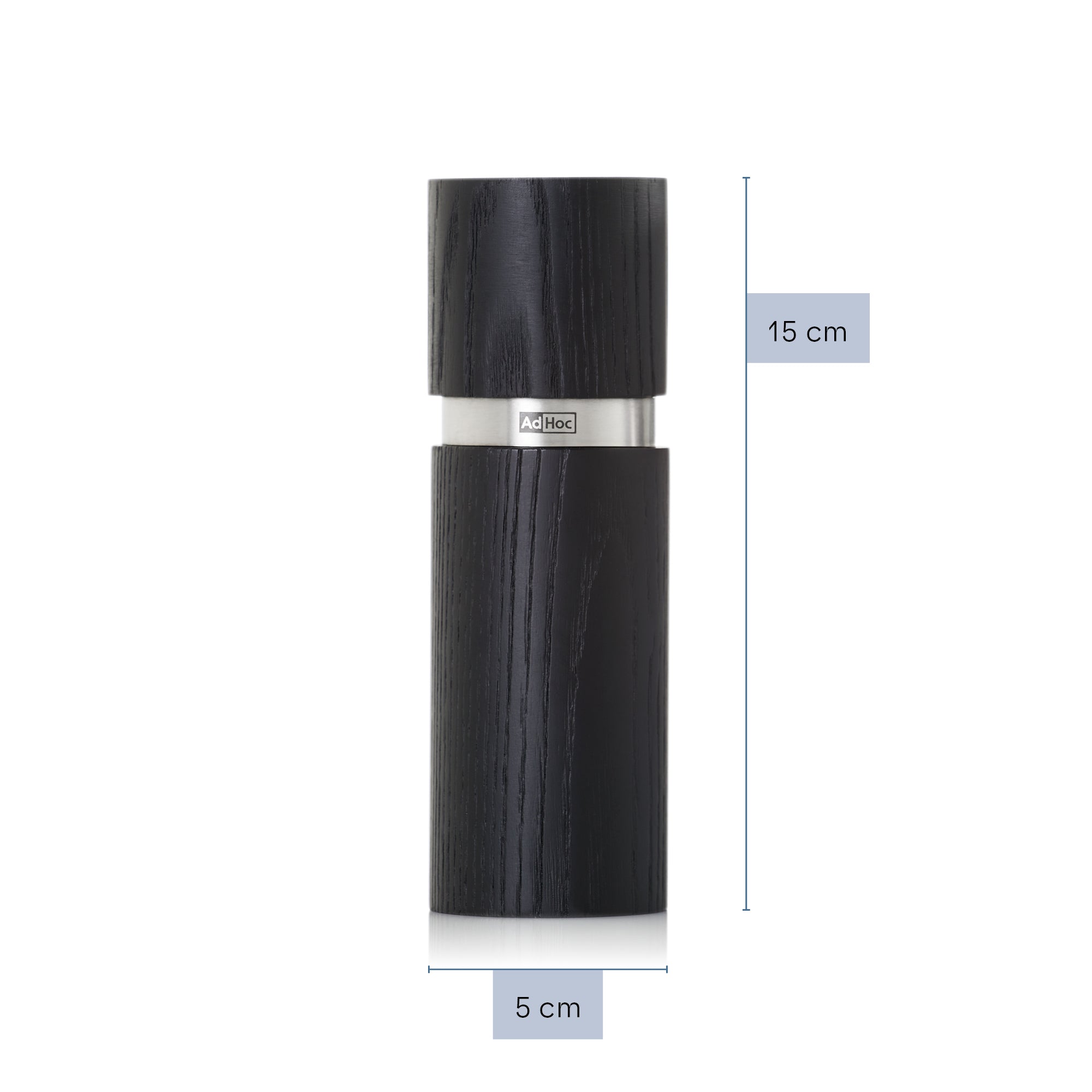 Textura salt and pepper mill set