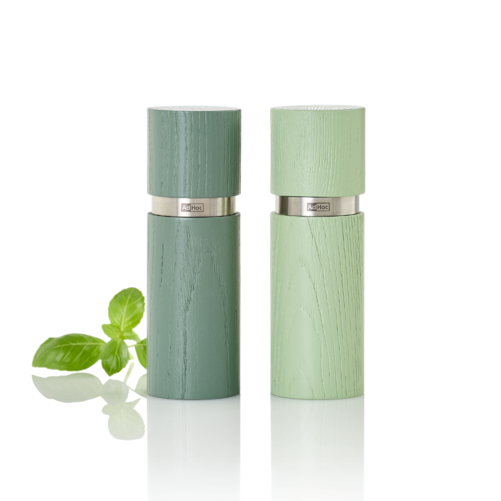Textura salt and pepper mill set