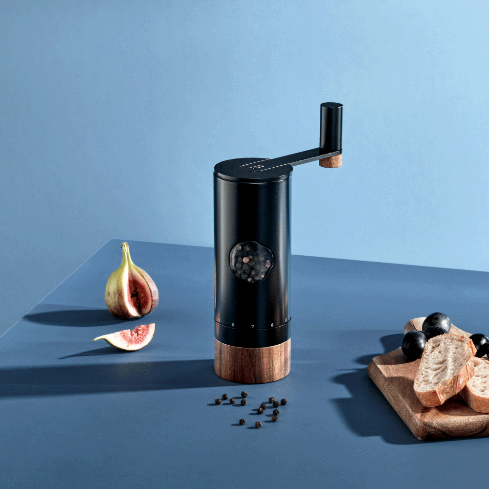 PowerMill geared salt and pepper mill