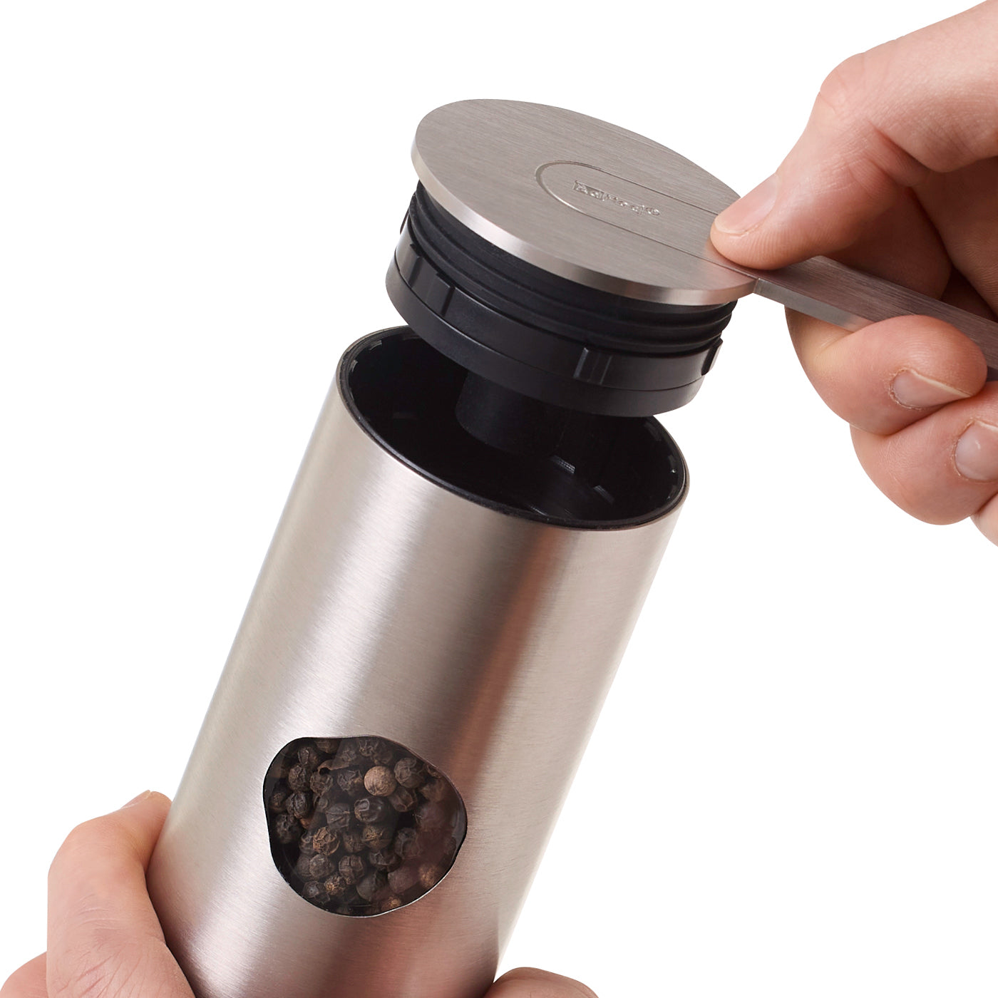 PowerMill geared salt and pepper mill