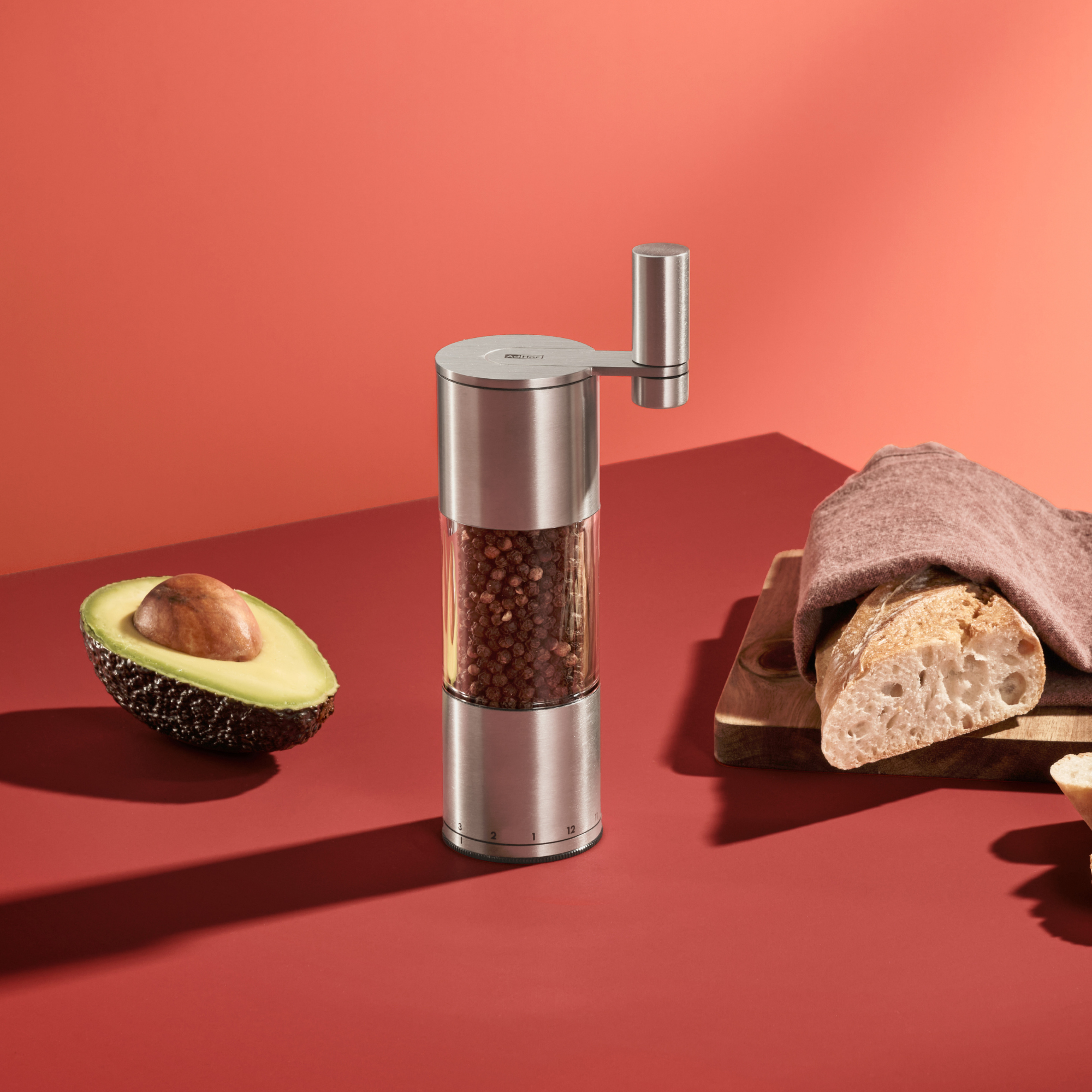 Select geared salt and pepper mills