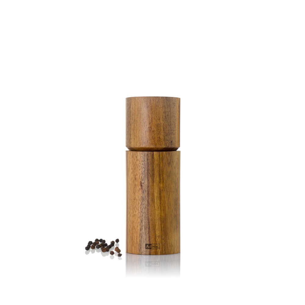 Acacia salt and pepper mill