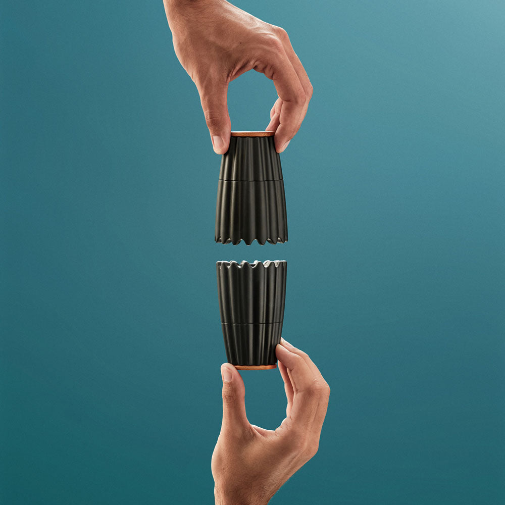 MagTwo magnetic salt and pepper double mill