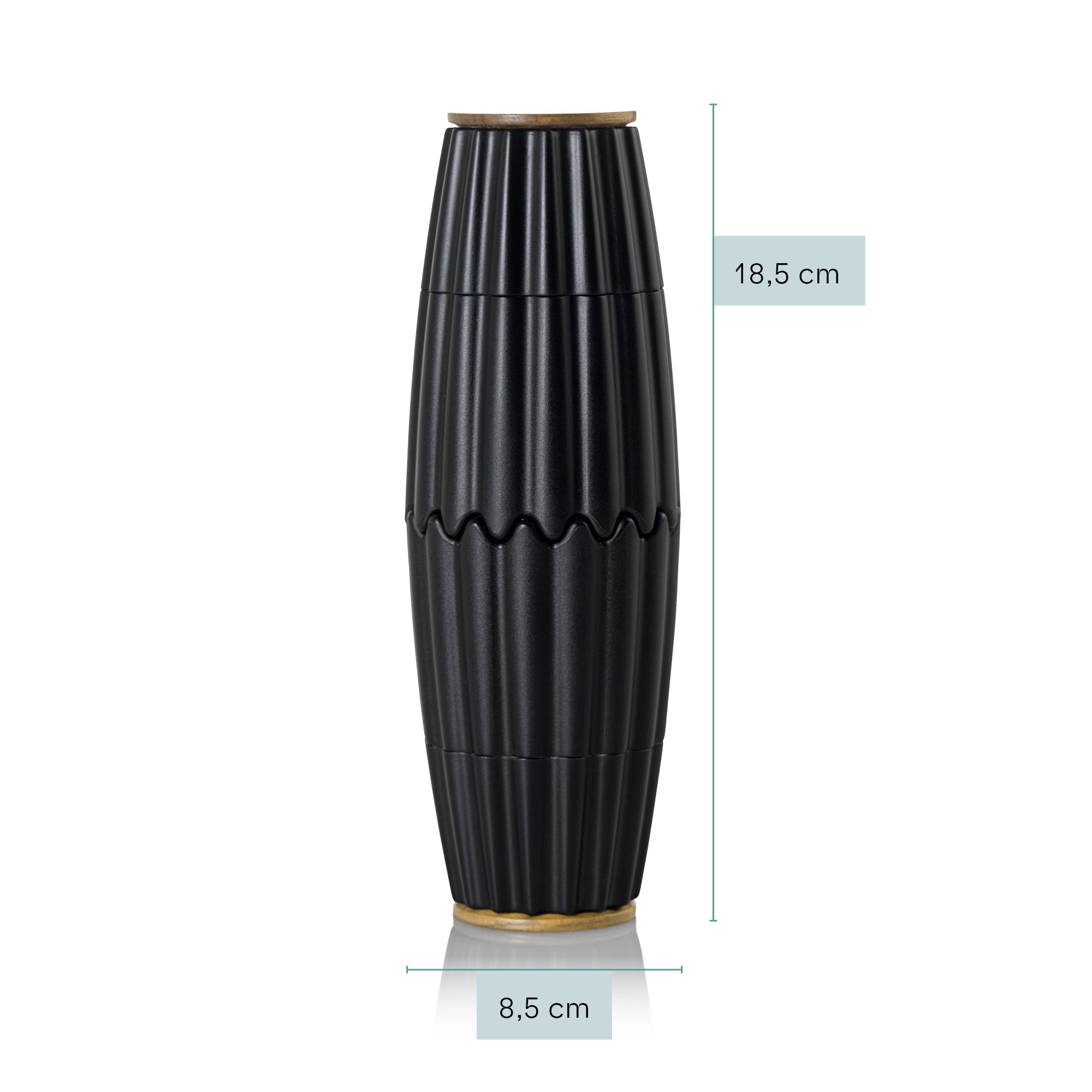 MagTwo magnetic salt and pepper double mill