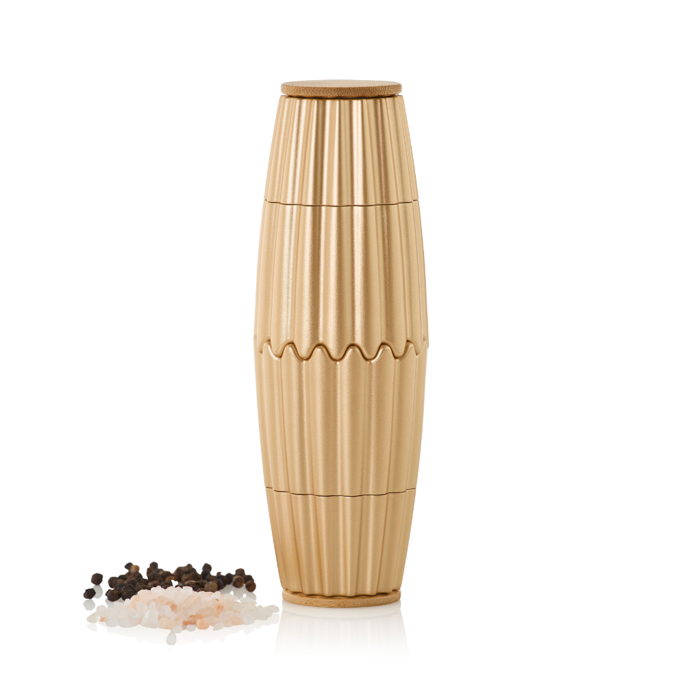 MagTwo magnetic salt and pepper double mill