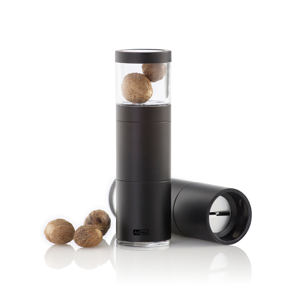 Muskatino nutmeg mill, black