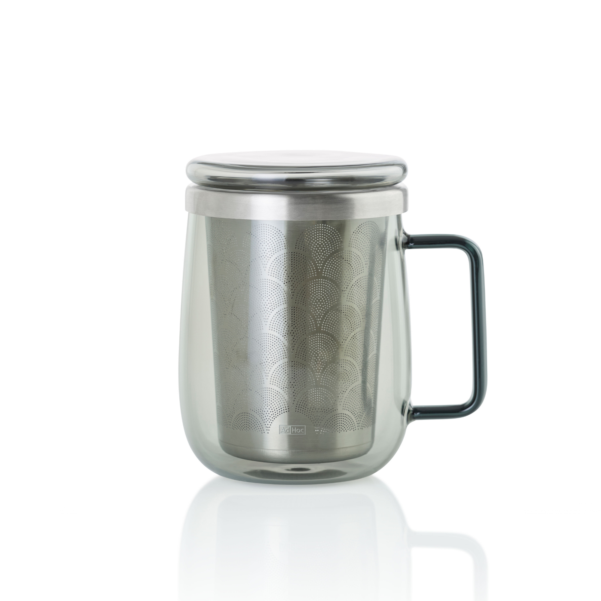 Yuna tea glass with tea infuser