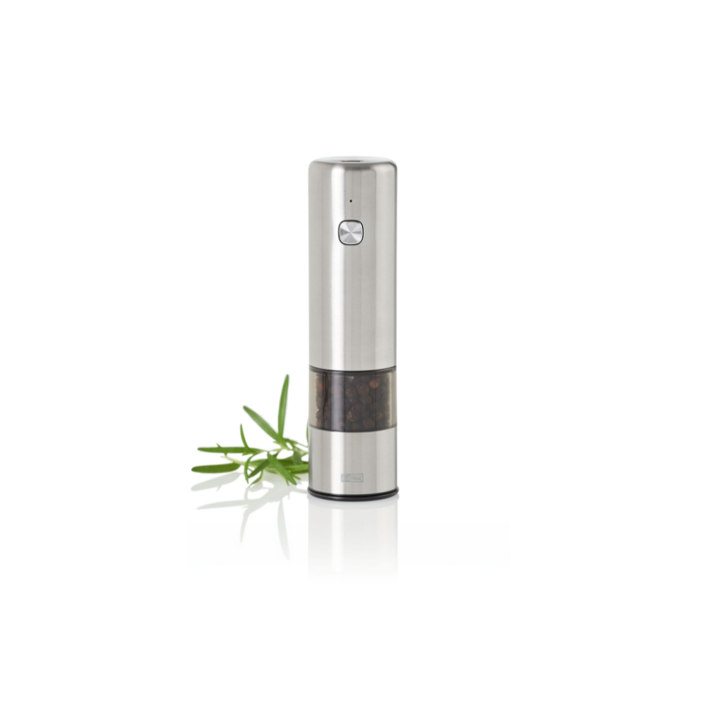 i.Mill Mini rechargeable electric salt and pepper mill - stainless steel
