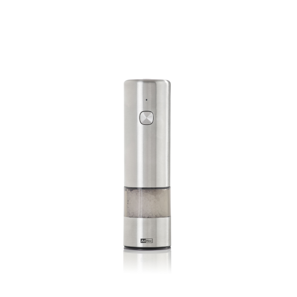 i.Mill Mini rechargeable electric salt and pepper mill - stainless steel